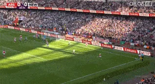 埃泽弧顶世界波兜入死角！阿森纳1-0纽卡！